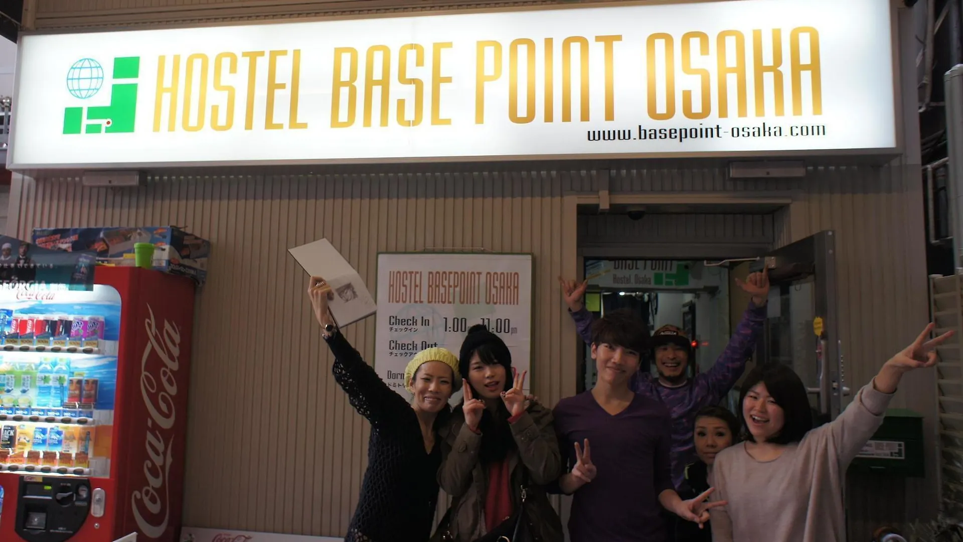 Hostel Base Point Osaka Japan